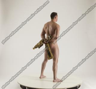 2020 01 MICHAEL NAKED SOLDIER WITH GUNS (8)